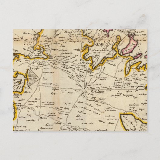 Insel Antego Postkarte (Vorderseite)