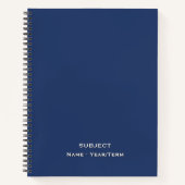 Insel Aqua Blue Notizblock (Vorderseite)