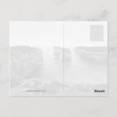 Insel Archway auf der Great Ocean Road, Australien Postkarte (Rückseite)