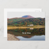 Insel Arran, Schottland, Postkarte (Vorne/Hinten)