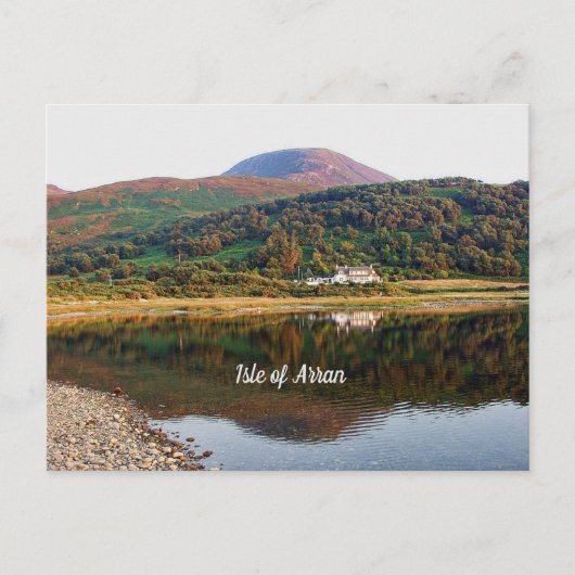 Insel Arran, Schottland, Postkarte (Vorderseite)