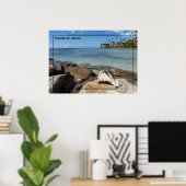 Insel Aruba Beach Poster (Heimbüro)