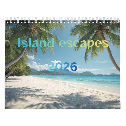 Insel-Auszeiten 2026 Kalender (Titelbild)