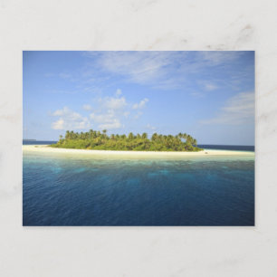 Insel Baughagello, Süd-Huvadhoo-Atoll, 3 Postkarte