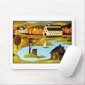 Insel-Baum-Haus Mousepad (Mit Mouse)