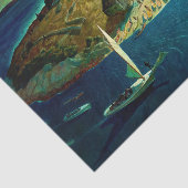 Insel Beerdigung von Newell Convers Wyeth Seidenpapier (Ausschnitt)