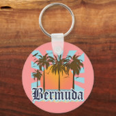 Insel Bermuda Souvenirs Schlüsselanhänger (Vorderseite)