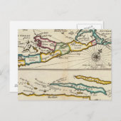 Insel Bermuda, Teil der Insel Providence Postkarte (Vorne/Hinten)
