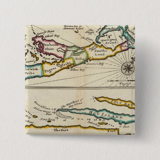 Insel Bermuda, Teil der Providence Island Button (Vorderseite)