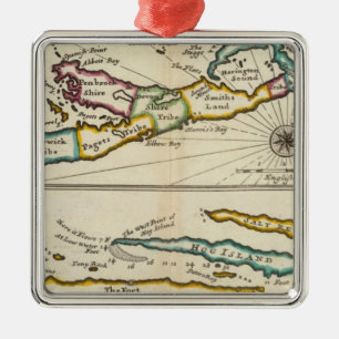 Insel Bermuda, Teil der Providence Island Silbernes Ornament