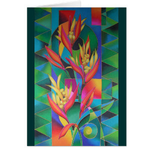 "INSEL-BLUMEN ~ HELICONIA "