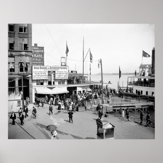 Insel Boblo: 1890 Poster (Vorne)