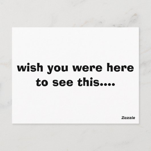 Insel Boracay Postkarte (Rückseite)