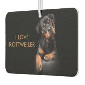 Insel Breeze Landschaft Rectangle Air Rottweiler Autolufterfrischer (Links)