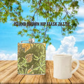 Insel Browns Flachmann