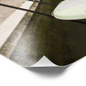 Insel Burano, Burano, Italien. Farblich 4 Fotodruck (Ecke)