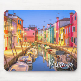 Insel Burano, Italien Mousepad