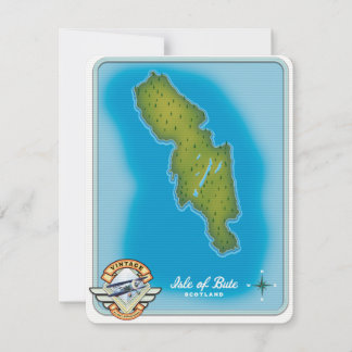 Insel Bute Karte