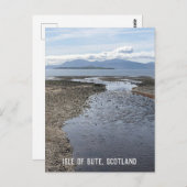 Insel Bute, Schottland Postkarte (Vorne/Hinten)