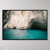 Insel Capri Blauer Grotto Poster (Vorne)