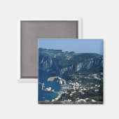 Insel Capri, Italien Magnet (Vorderseite/Rückseite)