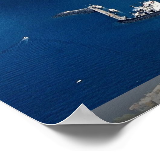 Insel Capri, Italien Poster (Ecke)