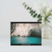 Insel Capri, Italien Postkarte (Stehend Vorderseite)