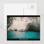 Insel Capri, Italien Postkarte (Vorne/Hinten)