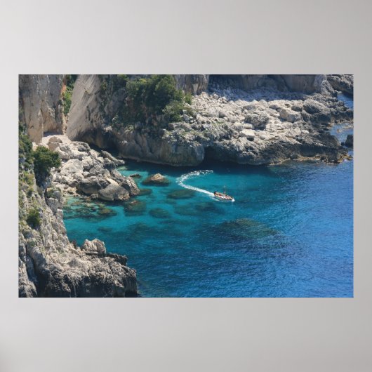 Insel Capri Poster (Vorne)