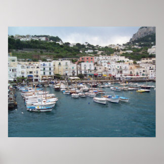 Insel Capri Poster