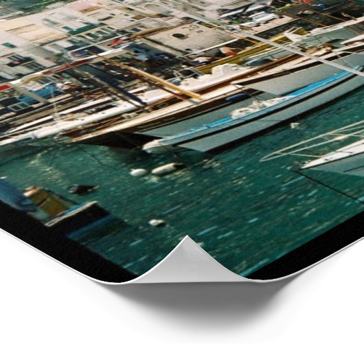Insel Capri Poster (Ecke)