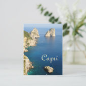 Insel Capri Postkarte (Stehend Vorderseite)