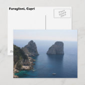 Insel Capri Postkarte (Vorne/Hinten)
