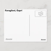 Insel Capri Postkarte (Rückseite)