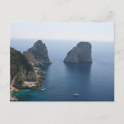 Insel Capri Postkarte (Vorderseite)