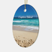 Insel Captiva, Florida Keramik Ornament (Links)