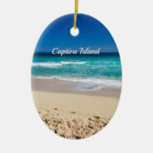 Insel Captiva, Florida Keramik Ornament (Vorne)