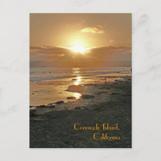 Insel Coronado, Kalifornien Postkarte