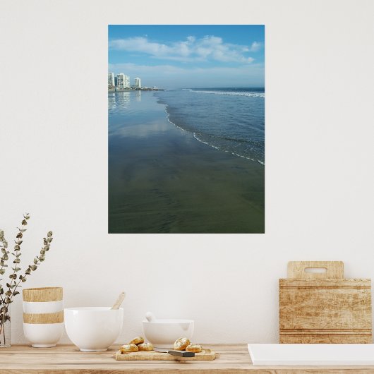 Insel Coronado Poster (Küche)