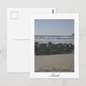 Insel Coronado Postkarte (Vorne/Hinten)