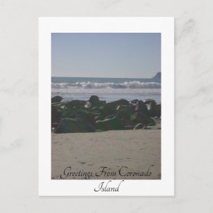 Insel Coronado Postkarte
