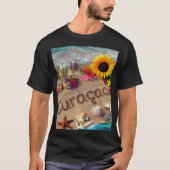 Insel Curacao in der Sonne T-Shirt (Vorderseite)