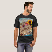 Insel Curacao in der Sonne T-Shirt (Vorne ganz)