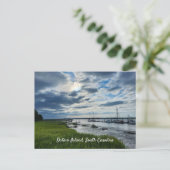 Insel Datw, Beaufort, Süd-Carolina-Sumpfboote Postkarte (Stehend Vorderseite)