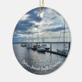 Insel Datw, Beaufort, Südkarolina Keramik Ornament (Links)