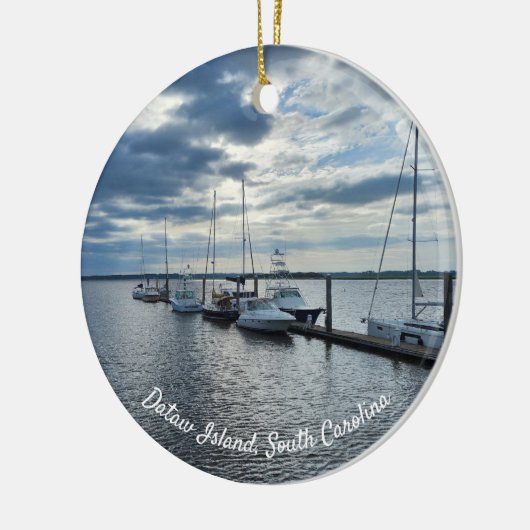 Insel Datw, Beaufort, Südkarolina Keramik Ornament (Links)