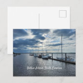 Insel Datw, Beaufort, Südkarolina Postkarte (Vorne/Hinten)