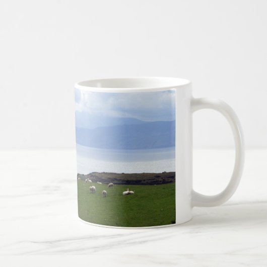 Insel der hochgebogener Hinterkante, Schottland Kaffeetasse (Rechts)