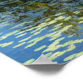 Insel der Liebe im Schloss Chantilly Poster (Ecke)