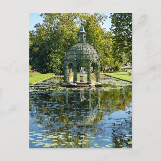 Insel der Liebe im Schloss Chantilly Postkarte (Vorderseite)